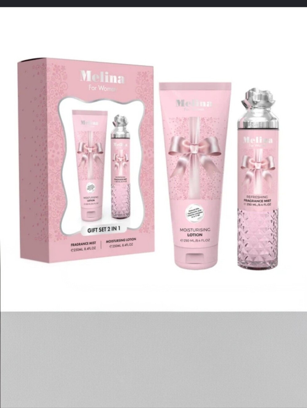 Emper Melina Lotion & Fragrance Mist Gift Set - Pink
